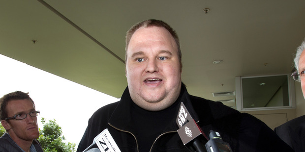 Kim Dotcom. Photo / Brett Phibbs