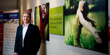 Sanitarium GM Pierre van Heerden doesn't see any difference between rival food firms and a charity-owned, company tax-exempt enterprise. Photo / Dean Purcell