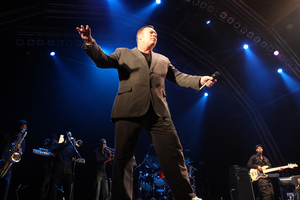 Ali Campbell performing at the Raggamuffin Reggae Festival in Rotorua earlier this year. Photo / The Daily Post