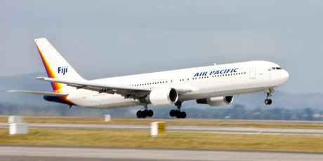 Air Pacific has posted its first profit in three years. Photo / Wayne Drought