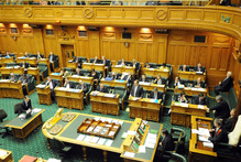 A bill allowing the partial sale of four state owned companies has passed in Parliament by one vote. File photo / NZPA