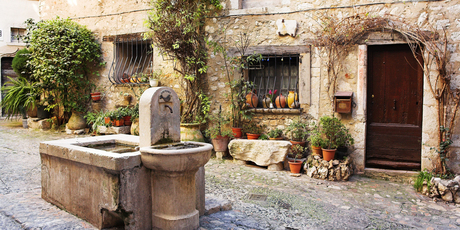 The village of St-Paul-de-Vence in Provence is home to the Fondation Maeght museum which houses a private collection of 20th-century painting and sculpture from artists such as Miro. Photo / Thinkstock