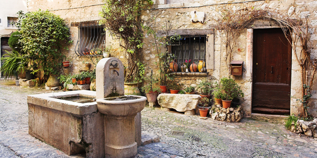 The village of St-Paul-de-Vence in Provence is home to the Fondation Maeght museum which houses a private collection of 20th-century painting and sculpture from artists such as Miro. Photo / Thinkstock