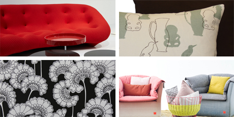 (Clockwise from top left) Designs by Sonya Cotter; Leanne Culy; Sonya Cotter and Florence Broadhurst. Photo / Supplied