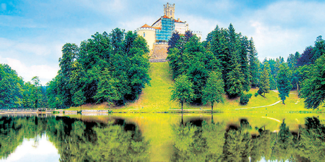Trakoscan Castle was inhabited by the same family from 1584 to 1945 - and it's now a museum commemorating the family's fortunes. Photo / Antoine Khater