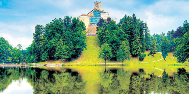 Trakoscan Castle was inhabited by the same family from 1584 to 1945 - and it's now a museum commemorating the family's fortunes. Photo / Antoine Khater