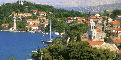 Established as the town of Epidaurum in the 4th century BC, Cavtat sits on the saddle of a wooded peninsula between two bays, offering plentiful access to the shimmering sea. Photo / County Tourist Board: Dubrovnik-Neretva