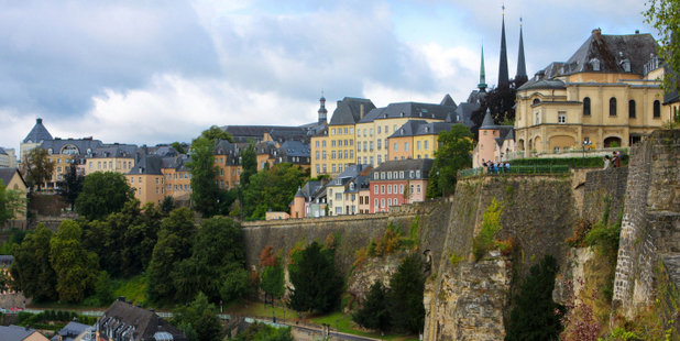 Luxembourg used to be one of the most fortified cities in Europe, and you can still walk along its ruined battlements. Photo / Thinkstock