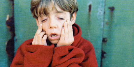 David Fox as he appears on the cover of Placebo's 1996 self-titled debut. Photo / Supplied