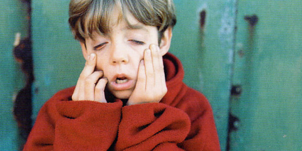 David Fox as he appears on the cover of Placebo's 1996 self-titled debut. Photo / Supplied