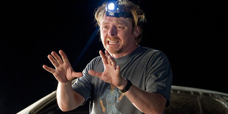 Simon Pegg isn't a fan of 3D in films. Photo / Supplied