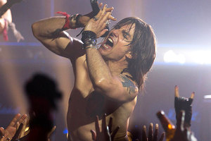 Tom Cruise as rocker Stacee Jaxx in recent film Rock of Ages. Photo / Supplied