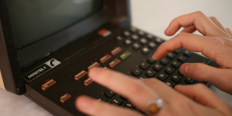The Minitel terminal helped keep the French up to date for three decades. Photo / Supplied