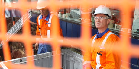 Northpower Fibre's Arnold Galbraith at work in Whangarei, where ultrafast fibre is expected to be available to 19,000 premises by the end of next year. Photo / Supplied, Steve Macmillan