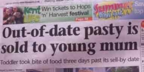 A slow news day in Folkestone? Photo / Supplied