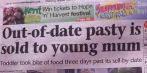 A slow news day in Folkestone? Photo / Supplied