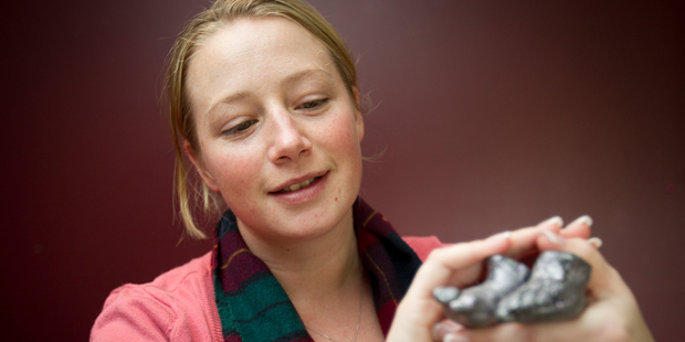 Kat Thomas had moulds made of her baby Emily's hands and feet. Photo / Kellie Blizard