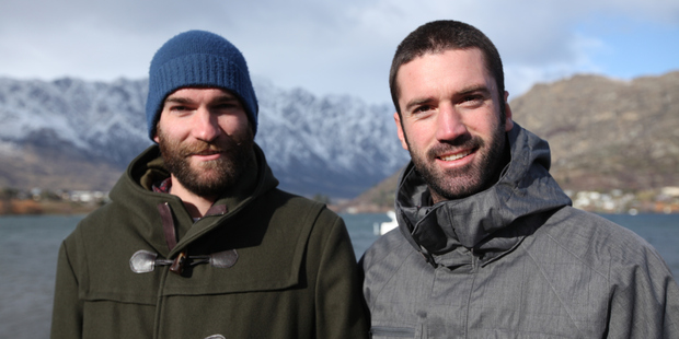Chris Thompson (left) with Ben Ryan. Photo / Supplied