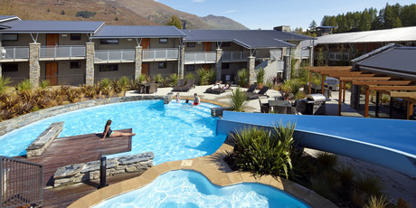 Guests enjoy warm suites and gorgeous mountain views at Wyndam Vacation Resorts in Wanaka. Photo / Supplied