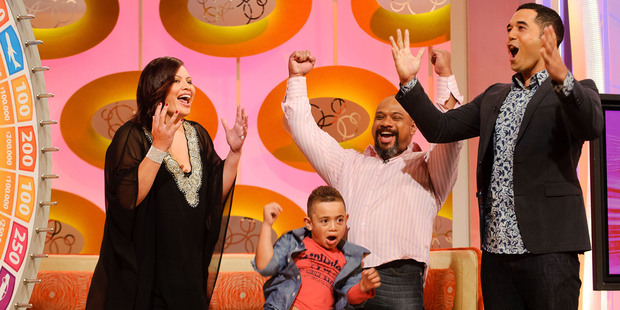 Rose Marie Nathan wins $1 million on Lotto's Winning Wheel earlier this year. Photo / Supplied
