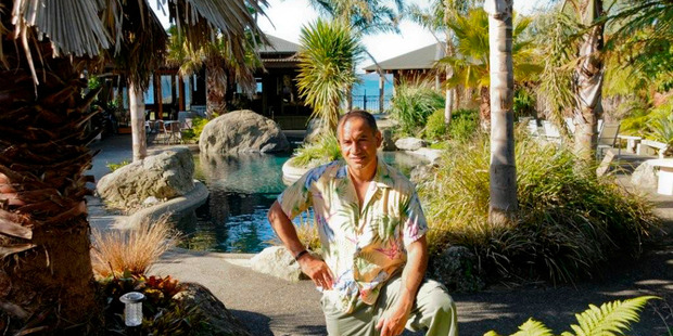 Temuera Morrison at his Rotorua property. Photo / File
