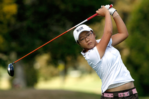 Lydia Ko is seven shots off the lead in Wisconsin. File photo / Brett Phibbs