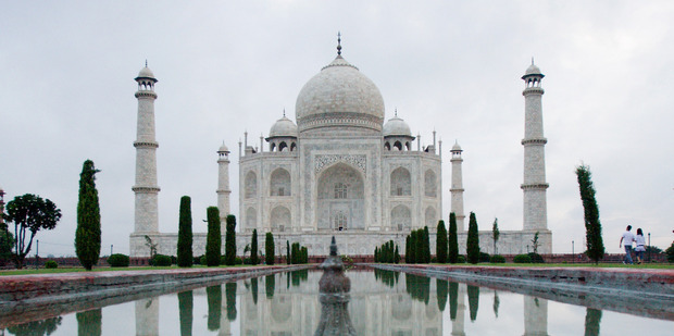 The real Taj Mahal in Agra, India. Photo / Greg Bowker
