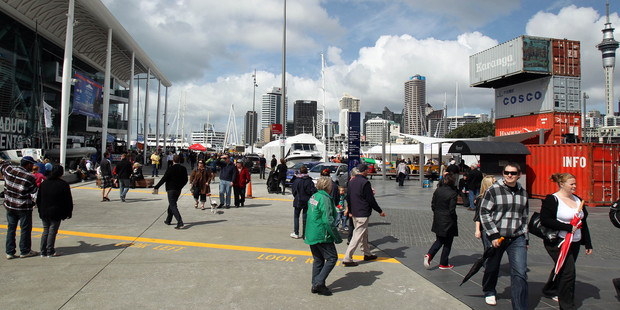 The Wynyard Quarter has nice walks, but getting around them can be tricky for an out-of-town visitor without a smartphone. Photo / Janna Dixon