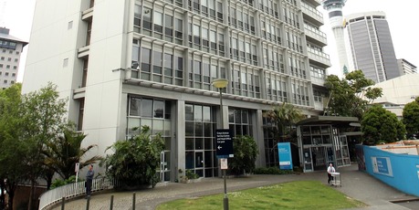 The Civic Building has facade and weathertightness issues but is still fit for use. Photo /
Janna Dixon