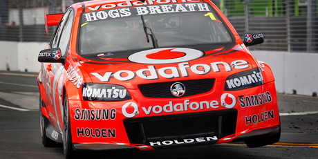 Jamie Whincup is topping the table after six rounds with 1494 points. Photo / Getty Images
