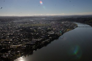 A magnitude 7.0 earthquake struck off the Wanganui coast on Tuesday. Photo / Wanganui Chronicle file