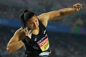 Valerie Adams is one of New Zealand's hottest Olympic medal prospects.
Photo / Getty Images