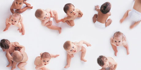 There may be a lot more of these babies in nine months' time, thanks to E L James' bestselling novel, 50 Shades of Grey. Photo / Thinkstock