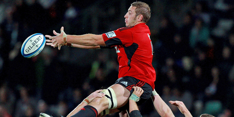 The Crusaders have the second best lineout with an 83 winning percentage on their own throw. Photo / Getty Images