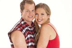 Sarah and Richard from The Block. Photo / Supplied