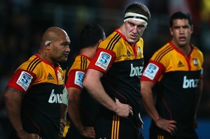 The Chiefs' reliable lineout was anything but during their loss to the Crusaders. Photo / Getty Images