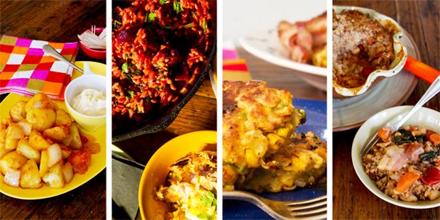 Raiding the pantry can unearth a plethora of new meal ideas. Photo / Kellie Blizard