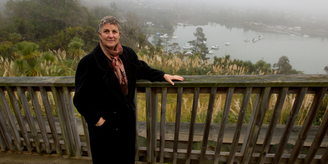 Marilyn Palmer says many Riverhaven Drive section owners have health problems from the financial stress of the rates burden. Photo / Brett Phibbs