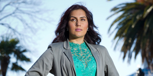 South Aucklander Maria Mughal, 23, will represent New Zealand in the Miss Pakistan World beauty pageant in August. She came here with her family in 1991 when she was 3. Photo / Greg Bowker