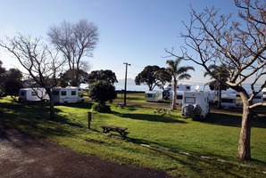 Takapuna Beach Holiday Park. Photo / Janna Dixon