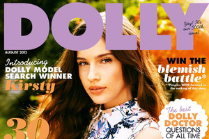 Kirsty Thatcher has won the Dolly magazine model search at the age of 13. Photo / Supplied