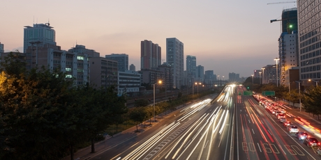 There are 2.4 million vehicles in Guangzhou, more than triple the number of parking spaces. Photo / Supplied