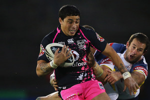 Kevin Locke has been playing with a rare injury. Photo / Getty Images