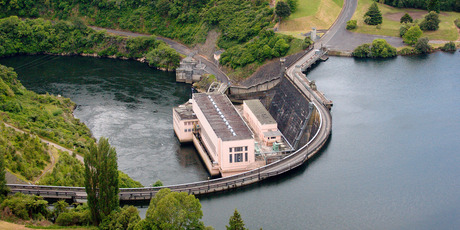 The three dams that Mighty River Power owns may be on riverbeds affected by the court's decision. Photo / Sarah Ivey