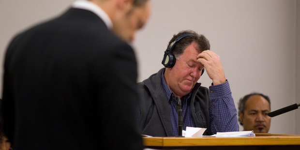 Trevor Ludlow, former head of National Finance was given a six year jail sentence last year. His former wife Carol Braithwaite wants a jury to hear a case brought against her. Photo / Dean Purcell