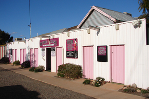 Kalgoorlie's Scarlet Mile of brothels is a quaint throwback compared with the fly-in, fly-out sex workers who set up in motels for a fortnight then move on. Photo / Supplied