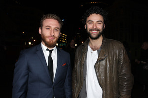 Dean O'Gorman and Aidan Turner.
Photo / Getty Images