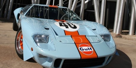 When Steve McQueen wanted a really quick camera car for his Le Mans movie, he used this Ford GT40, which goes up for auction next month. Picture /RM Auctions