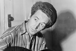Woody Guthrie in the 1940s. Photo / Wikimedia Commons