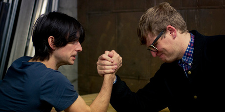 Michael Logie (left) and Andrew Wilson. Photo / Ted Baghurst